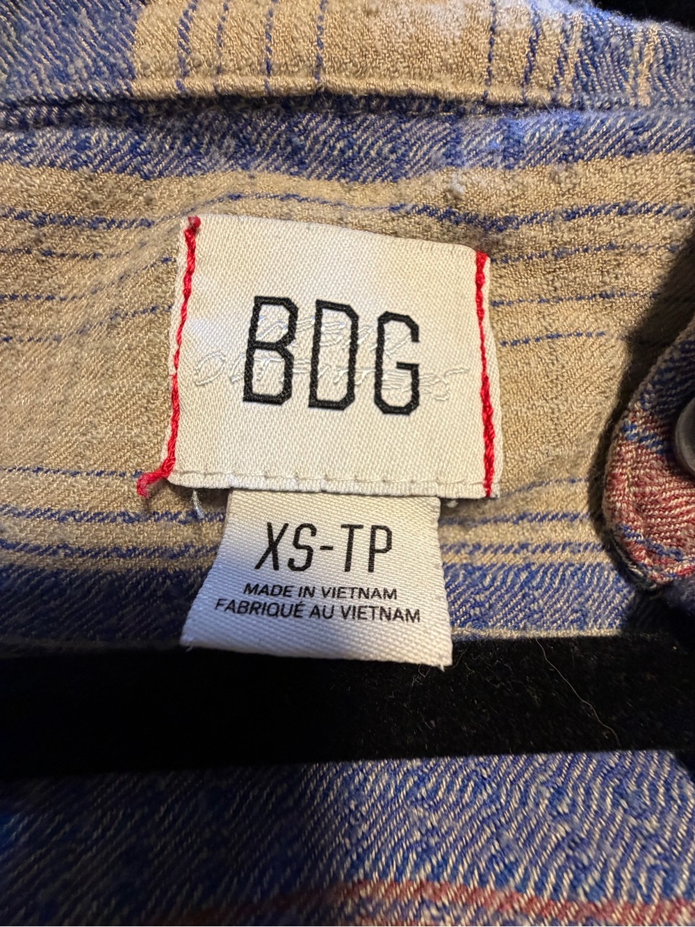 BDG Oversized Striped Button-Down Shirt in Blue, Green, Pink - Picture 6 of 10